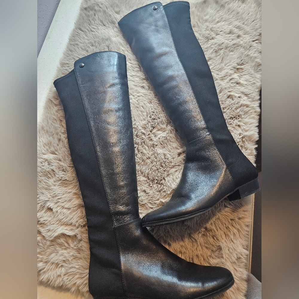 Vince Camuto  Black Knee-High Women's Boots